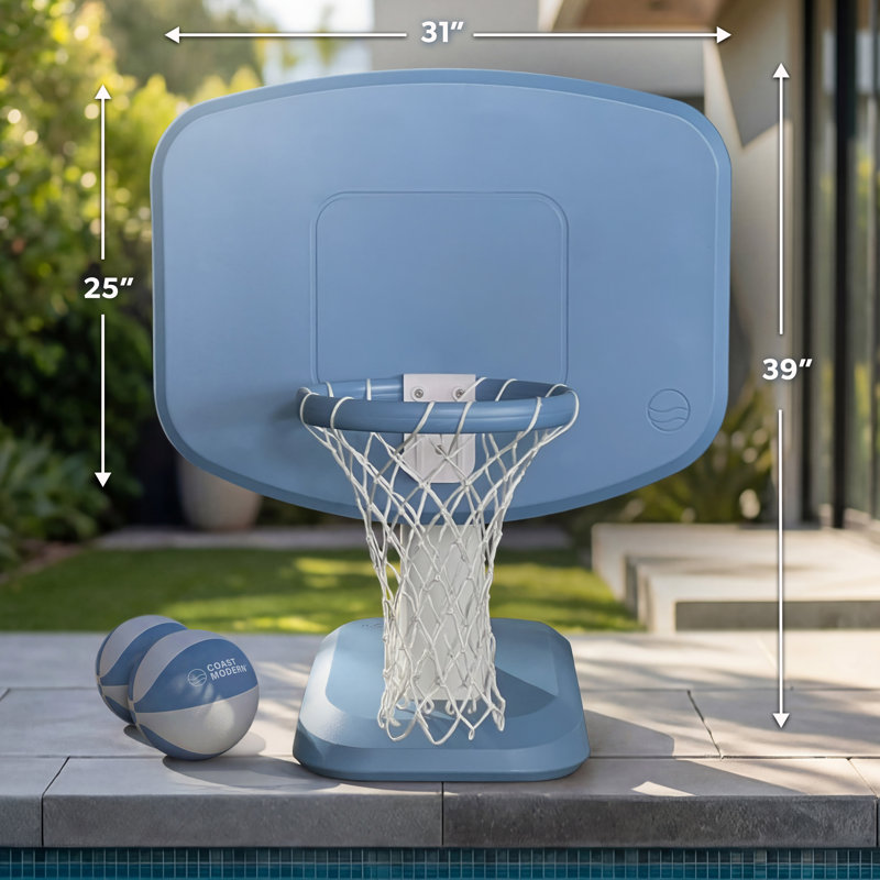 Panier de basketball de bord de mer moderne Coast Coast