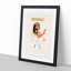 Prince Mantouhichopchf by Emile Prisse d'Avennes - Picture Frame Painting Print-55601403-55601402