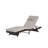 Reclining Chair Pair - All-Weather Pe , Portable, Fits Patio And Garden Outdoor Chairs Gray Cushions, Foldable For Poolside-1074739065