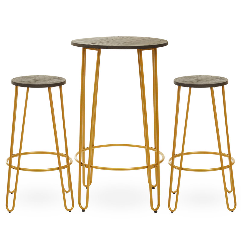 Counter Stool with Metal Frame