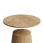 Table de salle à manger circulaire, table ronde minimaliste moderne, table de salle à manger en grain de bois naturel-731100593