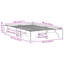 Bed Frame Solid Pine Wood Durable-195763045-195763040