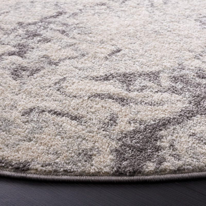 Shelvin Performance Abstract Rug, Rectangle 5'3" x 7'6"