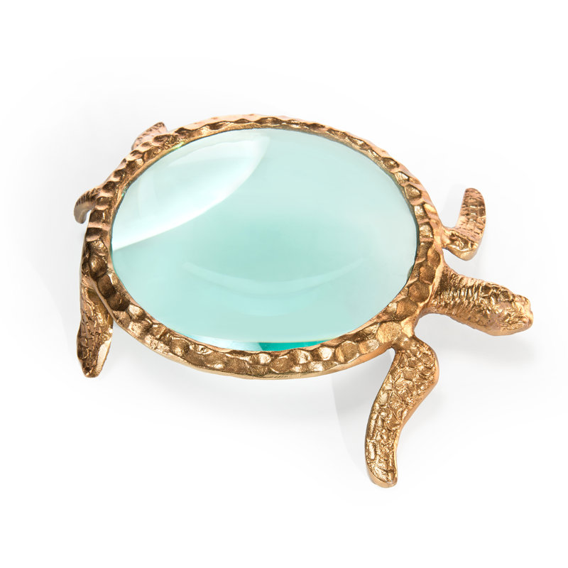 Turtle Magnifying Decorative Object