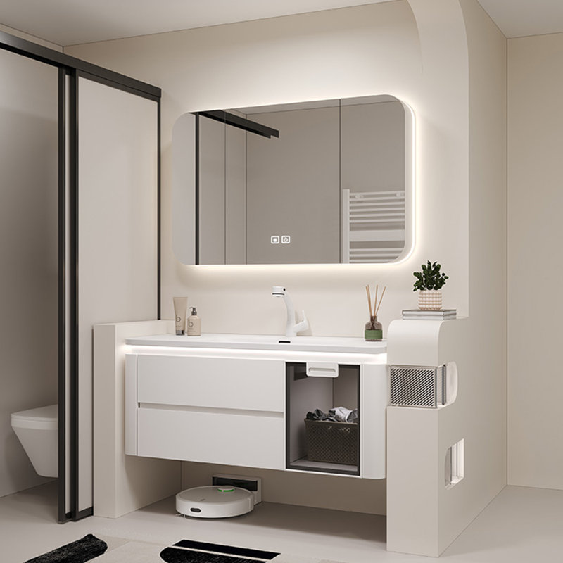 Light luxury modern style simple bathroom cabinet