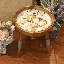 Handmade Elite Tray Top End Table