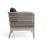 Chaise de patio avec coussins Santiago