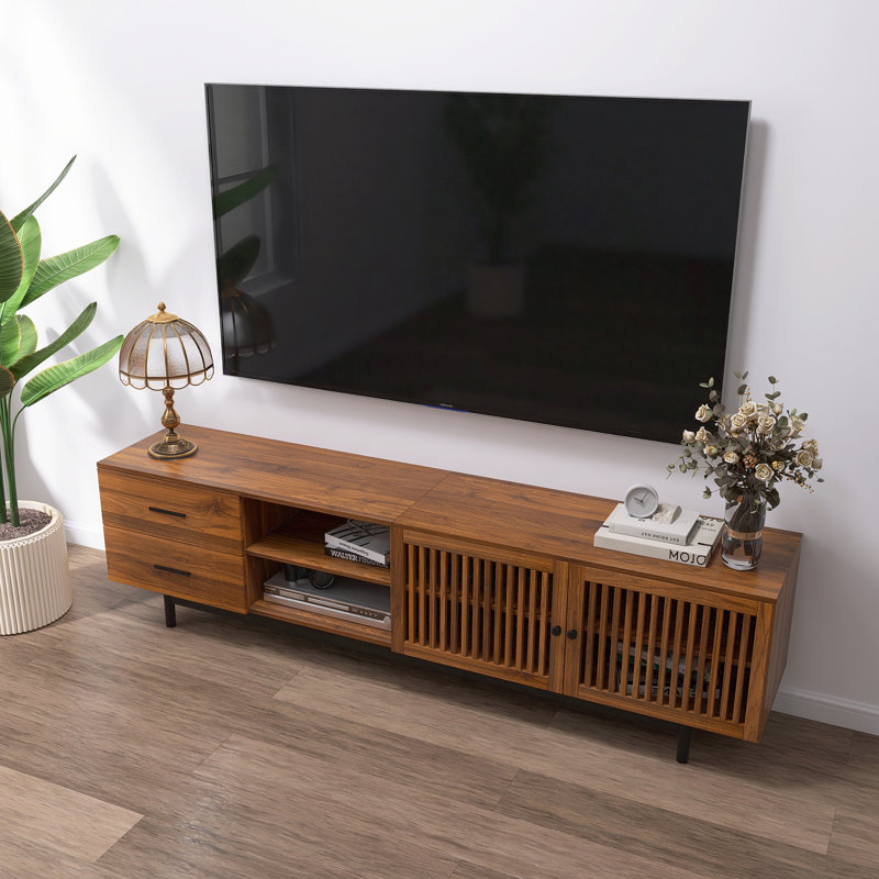 Meuble télé moderne pour téléviseur de 85 po ou moins 78 po