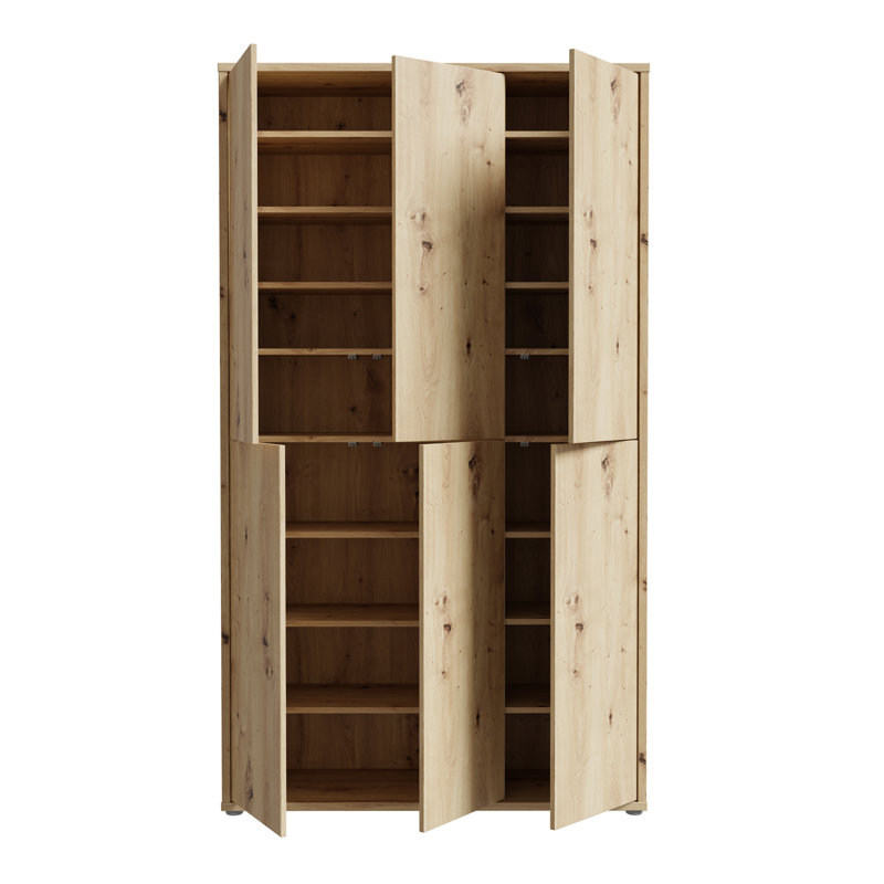 Alice Springs 24 Pair Shoe Storage, Brown