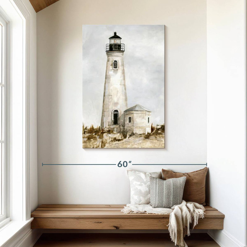 Lilie Rustic Lighthouse I, 45" H x 30" W