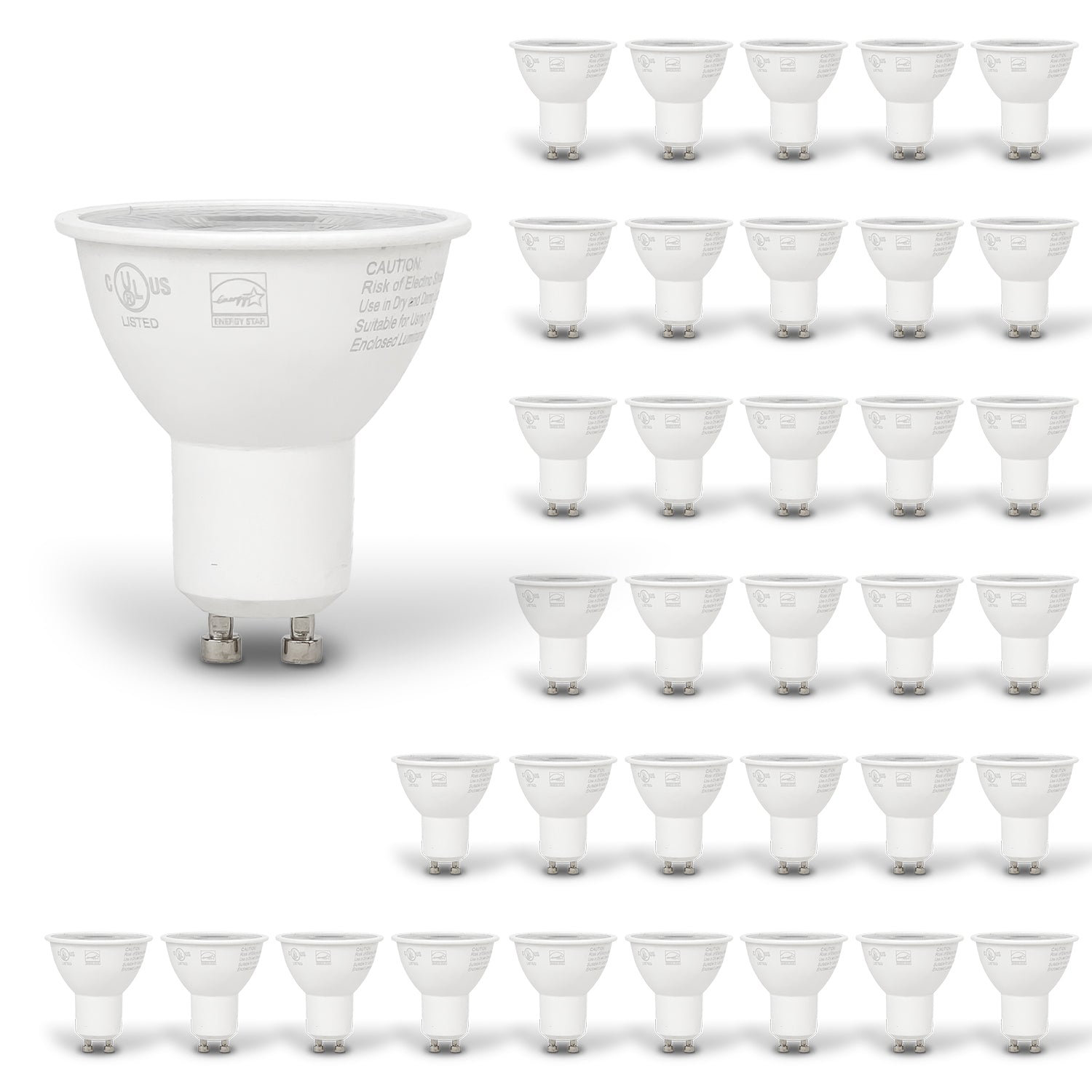 QPLUS 7 Watt (50 Watt Equivalent), MR16 LED, Dimmable Light Bulb