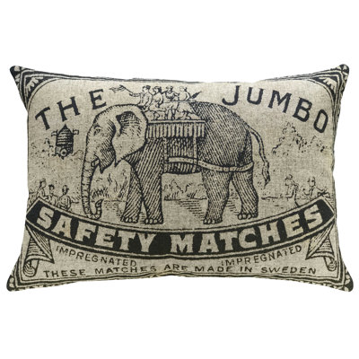Linen Reversible Throw Pillow