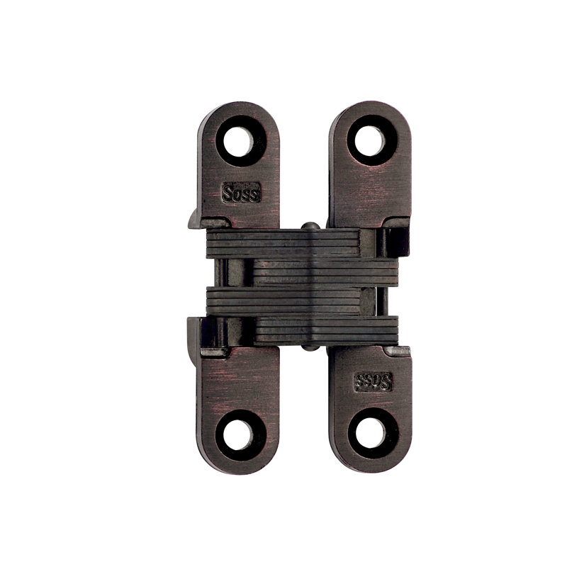 SOSS Model 204 for 3/4" Thick Material, Oil Rubbed Bronze, Lacquered