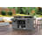 Suncast Backyard Oasis Water Resistant Entertainment Bar with Pull-Out Drawers and Shelving Space-98176380