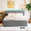 Lit plateforme simple tapissier simple TG gris-1570185932-1570185923