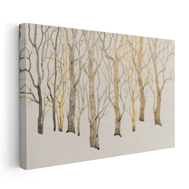 «Bare Trees I», reproduction d'art sur toile, H 20 po x l 30 po