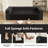 Boneless 78" Luxury Corduroy Large Compression Module Deep Couch Living Room Sofa-490825192