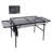 53.15" Rectangular Adjustable Portable Folding Table
