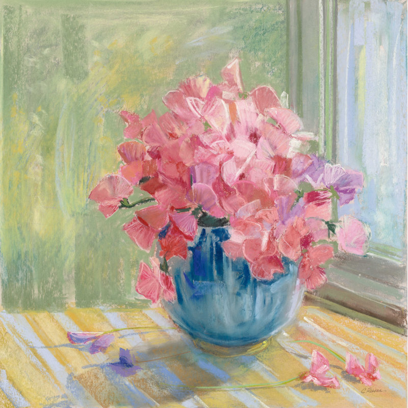 Joli en rose, H 30 po x l 30 po