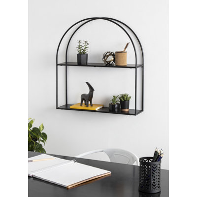 Azumi 2 Piece Metal Accent Shelf