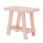 Table d'appoint à tablette contemporaine en bois Athens avec plateau en placage durable et rangement supplémentaire, parfaite pour les intérieurs rustiques ou modernes