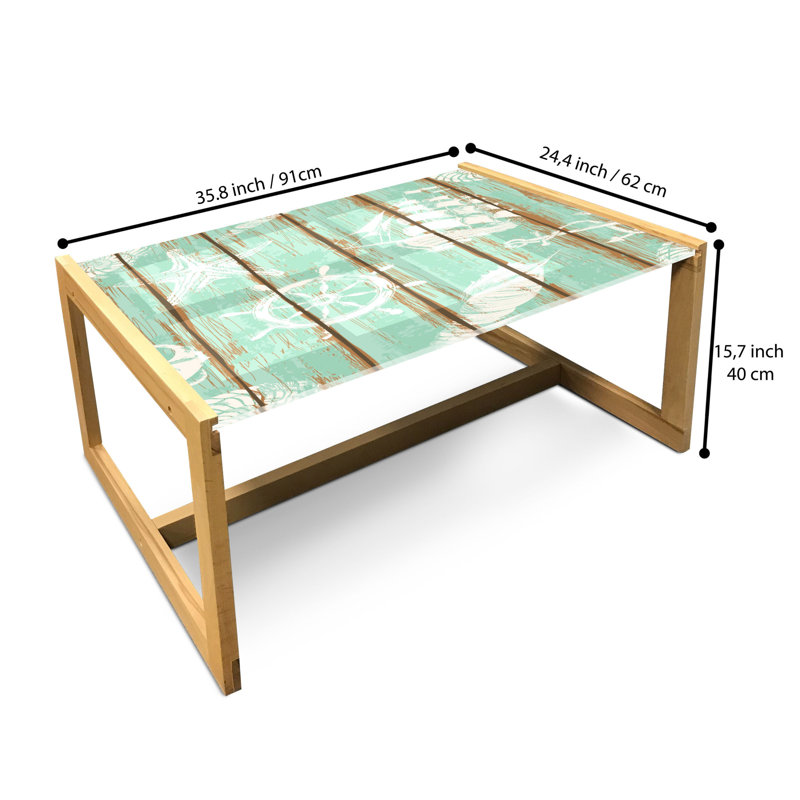 Jalayna Sled Coffee Table, 90cm H x 62cm W x 40cm D