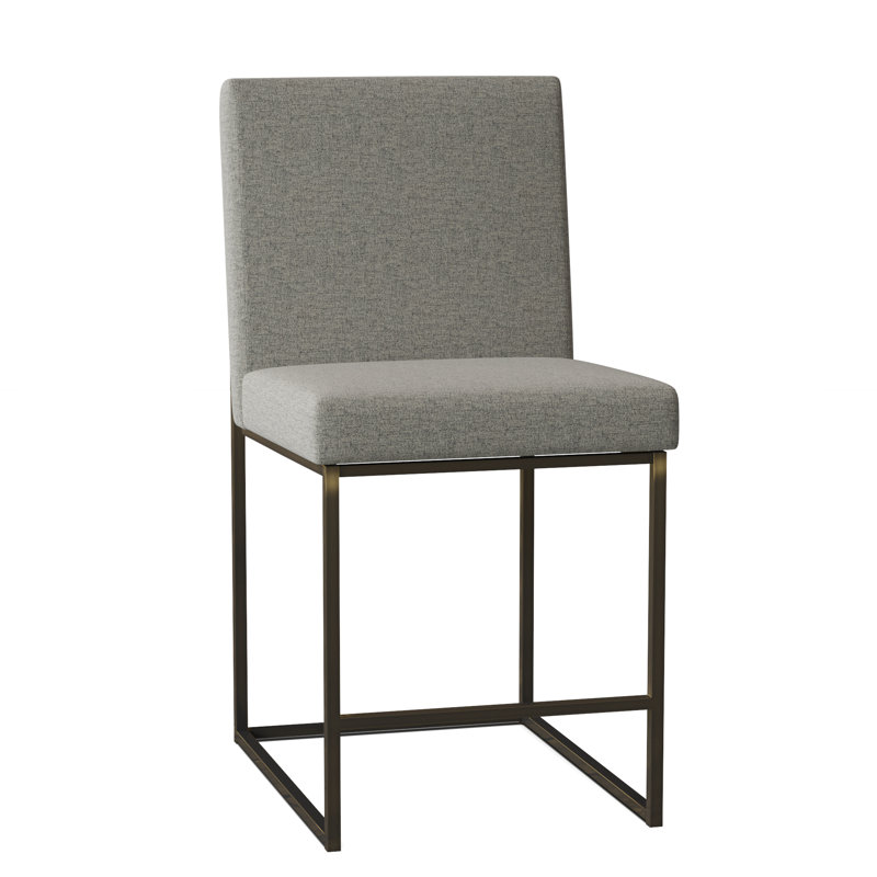 Tabouret de comptoir 26 po Ian, 3160 100 % polyester platine