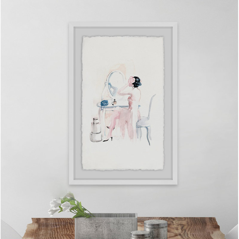 «Sexy Blues II», reproduction de cadre photo sur papier, H 45 po x l 30 po