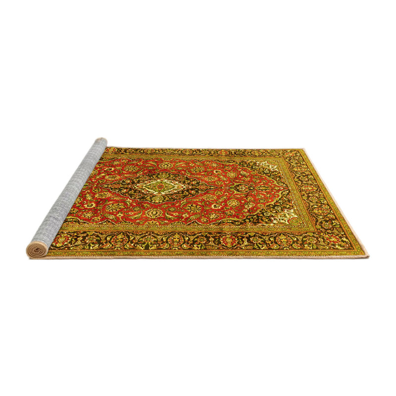 Anavae Washable Oriental Indoor Rug, Round 6'