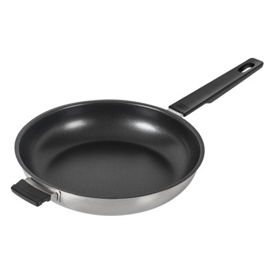 Kuhn Rikon Smart & Compact Stainless Steel Non-Stick Induction Safe Frying Pan