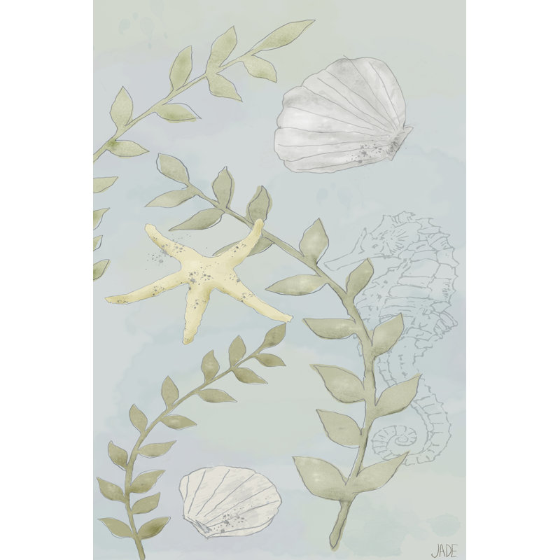 Water Gardens I by Jade Reynolds - Wrapped Canvas Art Prints, 46cm H x 30cm W