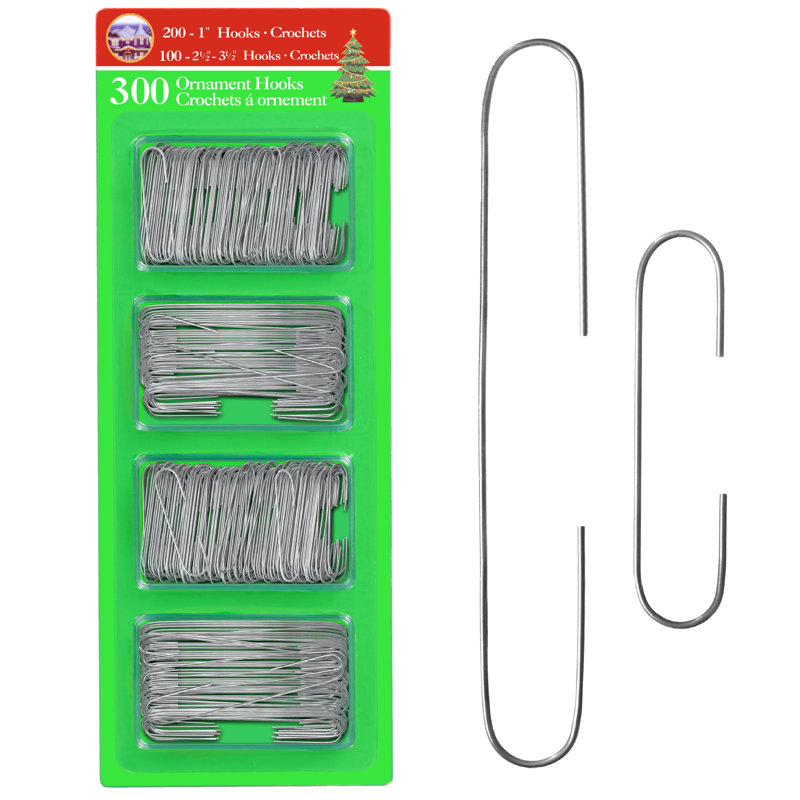 Crochets décoratifs pour jouets, Argent