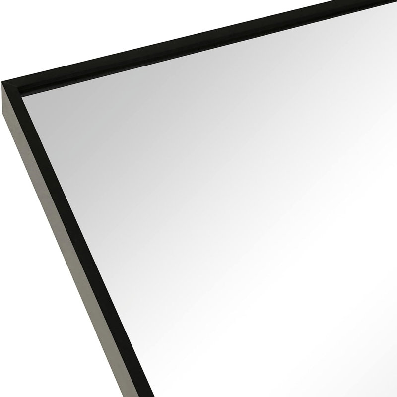 Miroir de salle de bain, Noir, 36,01 po x 23,99 po