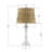Arcola 26" H Resin Table Lamps with Handwoven Shade-104561499