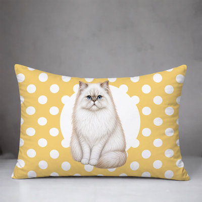 Persian Cat Indoor/Outdoor Reversible Pillow