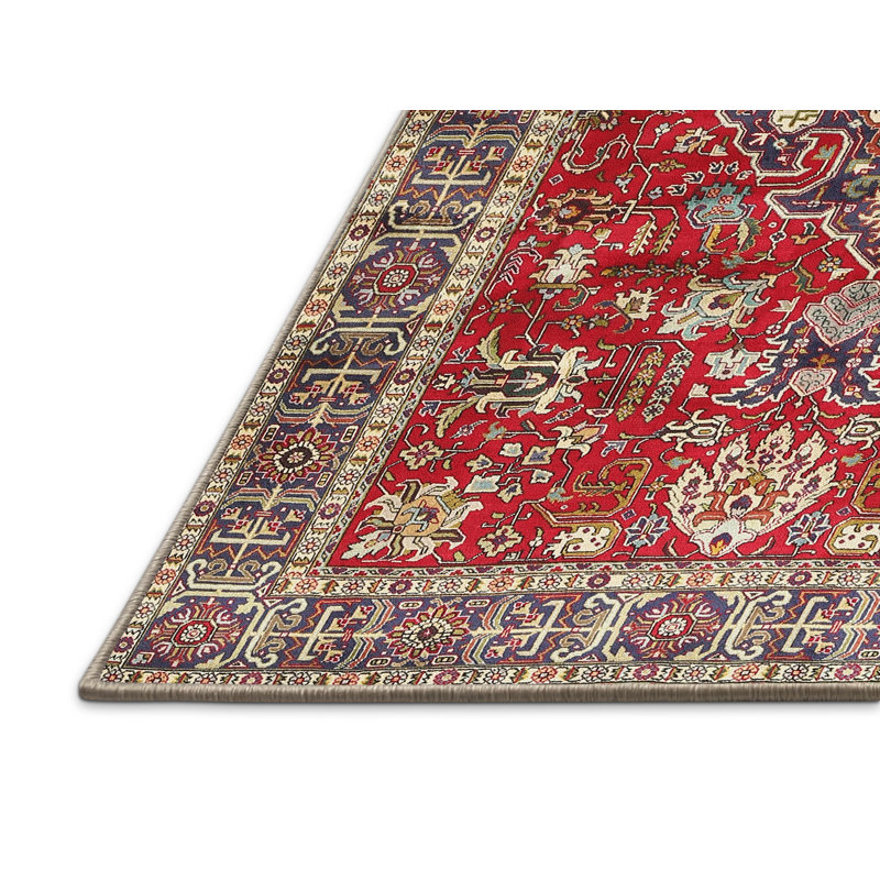 Tapis traditionnel marron / noir, Rectangle 2 pi x 3 pi