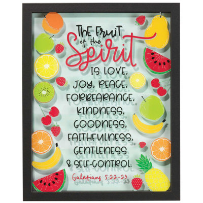 Art mural encadré Fruit of the Spirit 11 x 14