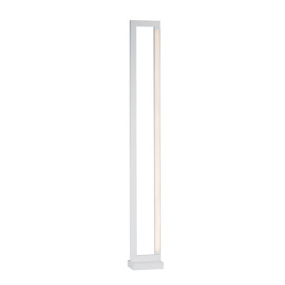Rogowski 64'' Matte White LED Column Floor Lamp
