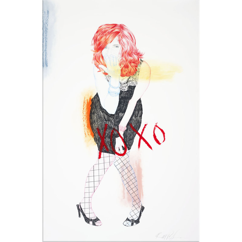 Hot Anna - Hugs And Kisses Print