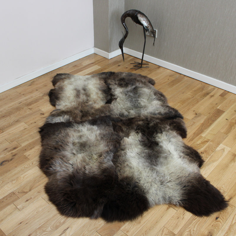 Sagan One-of-a-Kind Sheepskin Rug