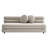 Jubilee Modular Performance Velvet Armless Loveseat In Taupe-104318181