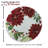 Glass Beads Embroidered Round Placemat