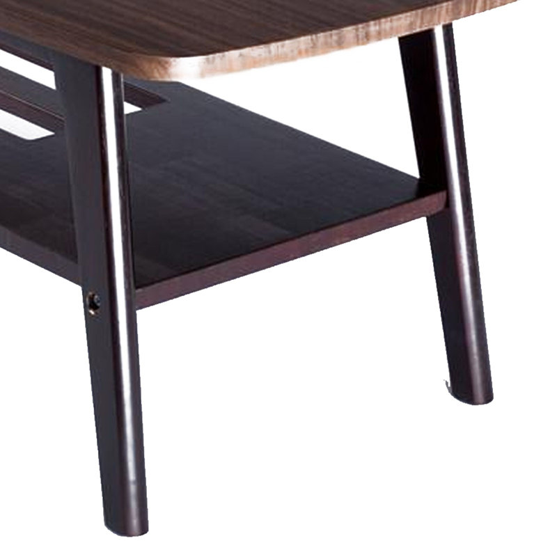 Table basse à 4 pieds avec rangement Lonneke
