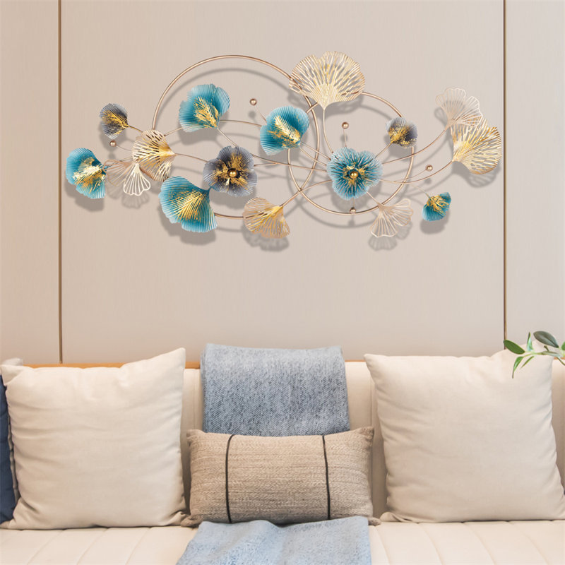 Ciara Glam Plants & Flowers Wall Decor on Metal