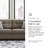 Dionnah Upholstered 75'' Sofa-87749368