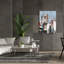  «Bustle 1» par Ethan Harper, art mural sur toile, 40 po x 54 po