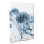 A Blue Jellyfish - Wrapped Canvas-56643392