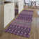 Premium Machine Washable Prisco Purple Rug