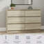 120cm W 6 - Drawer Chest of Drawers-810682658