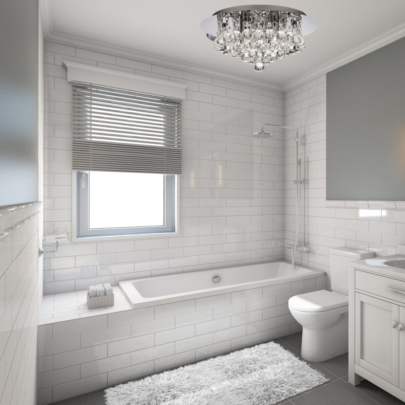 Flush Mount, Chrome